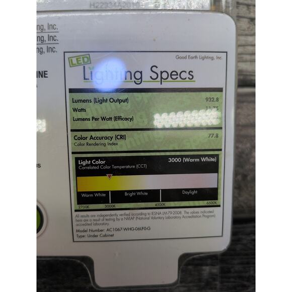 Good Earth Lighting Plug-in LED Self-Adhesive Tape Light Kit 930 Lumens (E4) - Picture 4 of 9